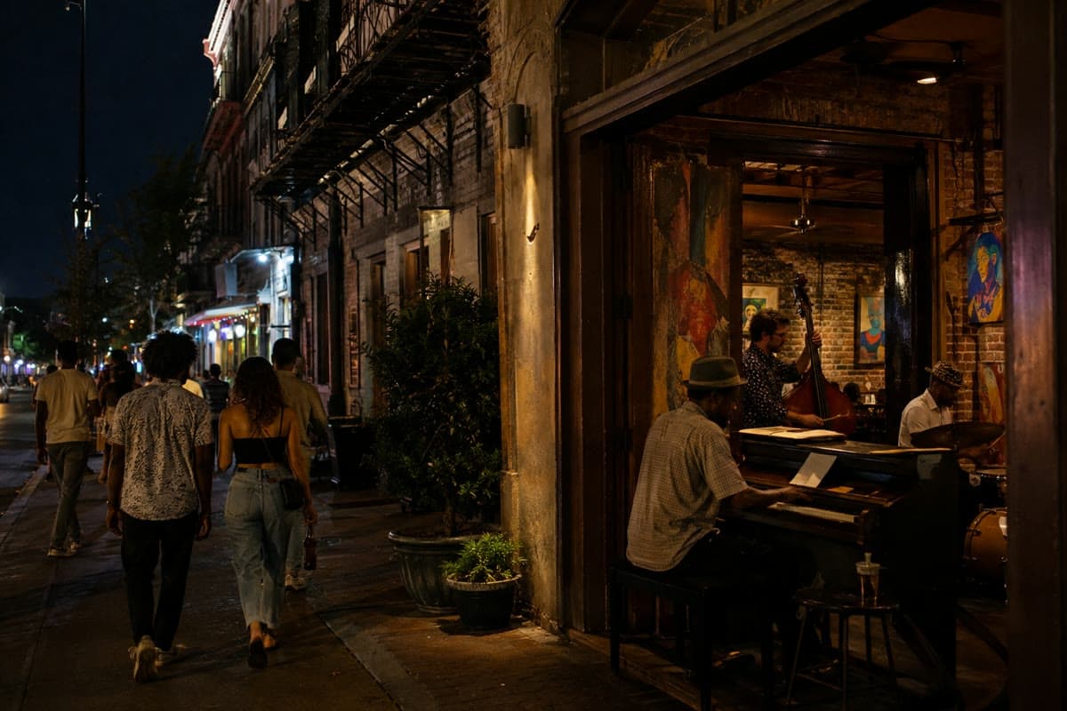 Night Sounds of the Quarter, New Orleans